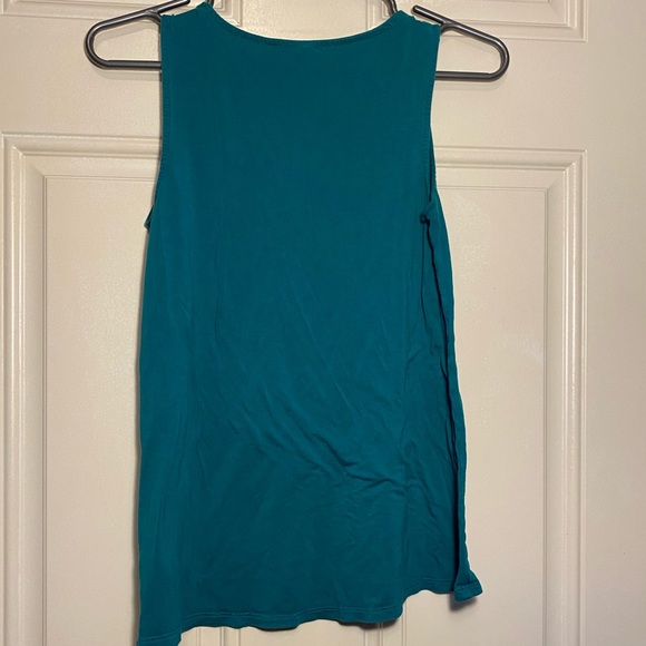 Teal Sleeveless Top - Picture 4 of 4